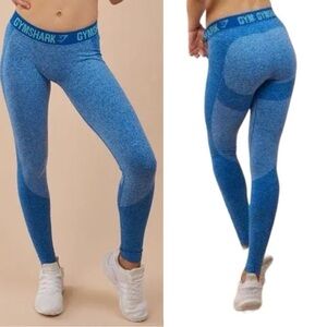 Gymshark Blue Flex Seamless Leggings